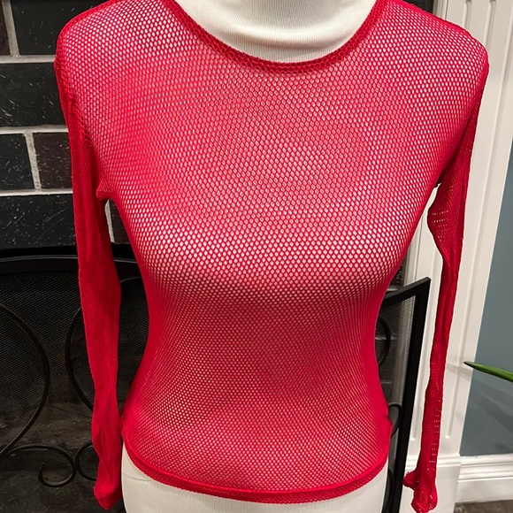 Hot Topic Tops - Rare VTG💥Monster by Hot Topic Fishnet